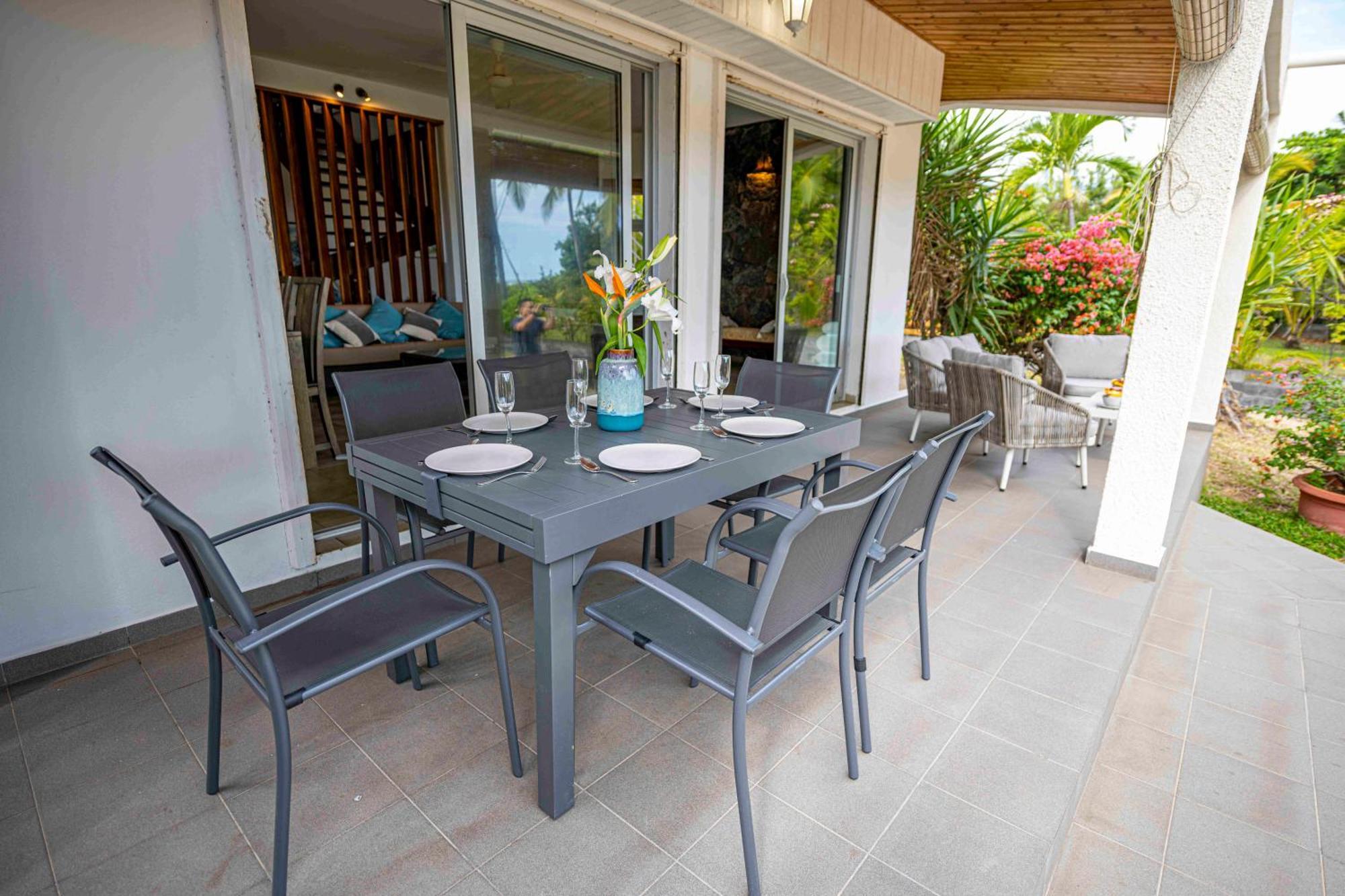Villa & Bungalow 'Coco Des Sables' Les Pieds Dans L'Eau La Saline Le Bains Bagian luar foto